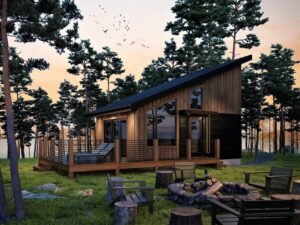 Contemporary Lakeside-509