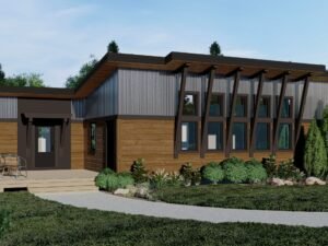 Contemporary Caribou-1184 (3 Bedroom)