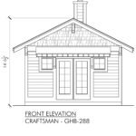 CRAFTSMAN-GUEST-HOUSE-PLANS-GHB-288-02-FRONT-ELEVATION-scaled-2