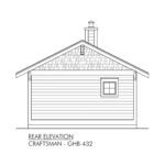 CRAFTSMAN-GUEST-HOUSE-PLANS-GHB-432-03-REAR-ELEVATION-scaled-1